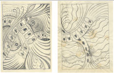original thumbnail sketches by Caryl Bryer Fallert. Click for larger image.